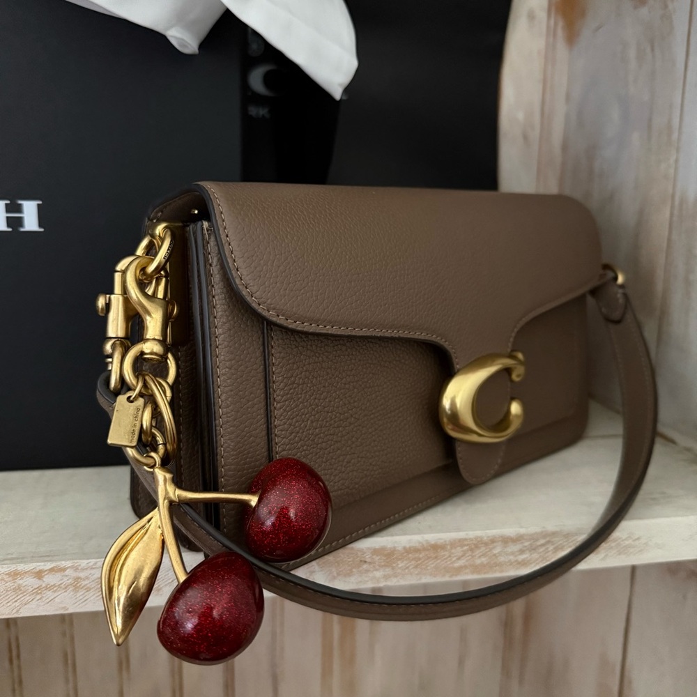 🍒Coach Cherry Bag Charm
